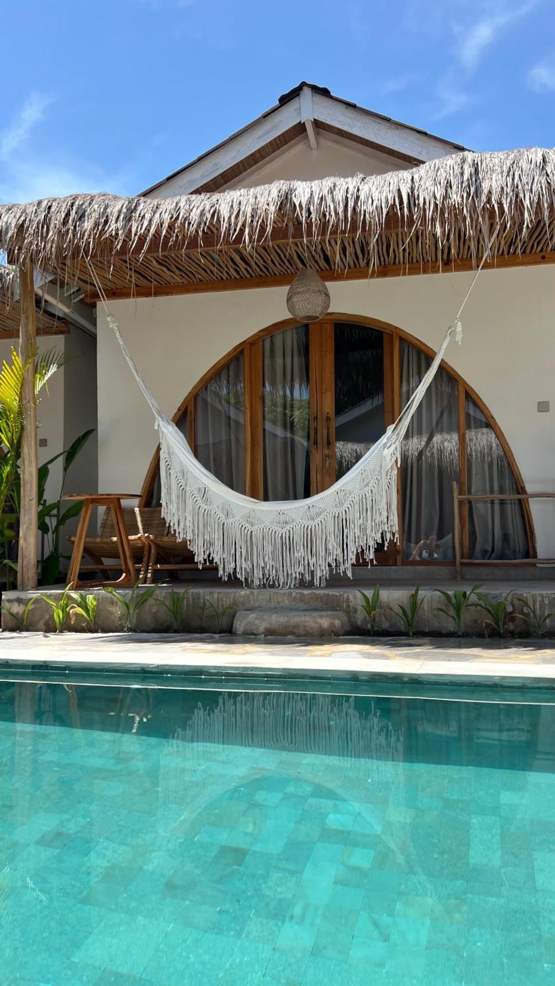 Rumah Canaria Bungalow Gili Trawangan Exterior foto