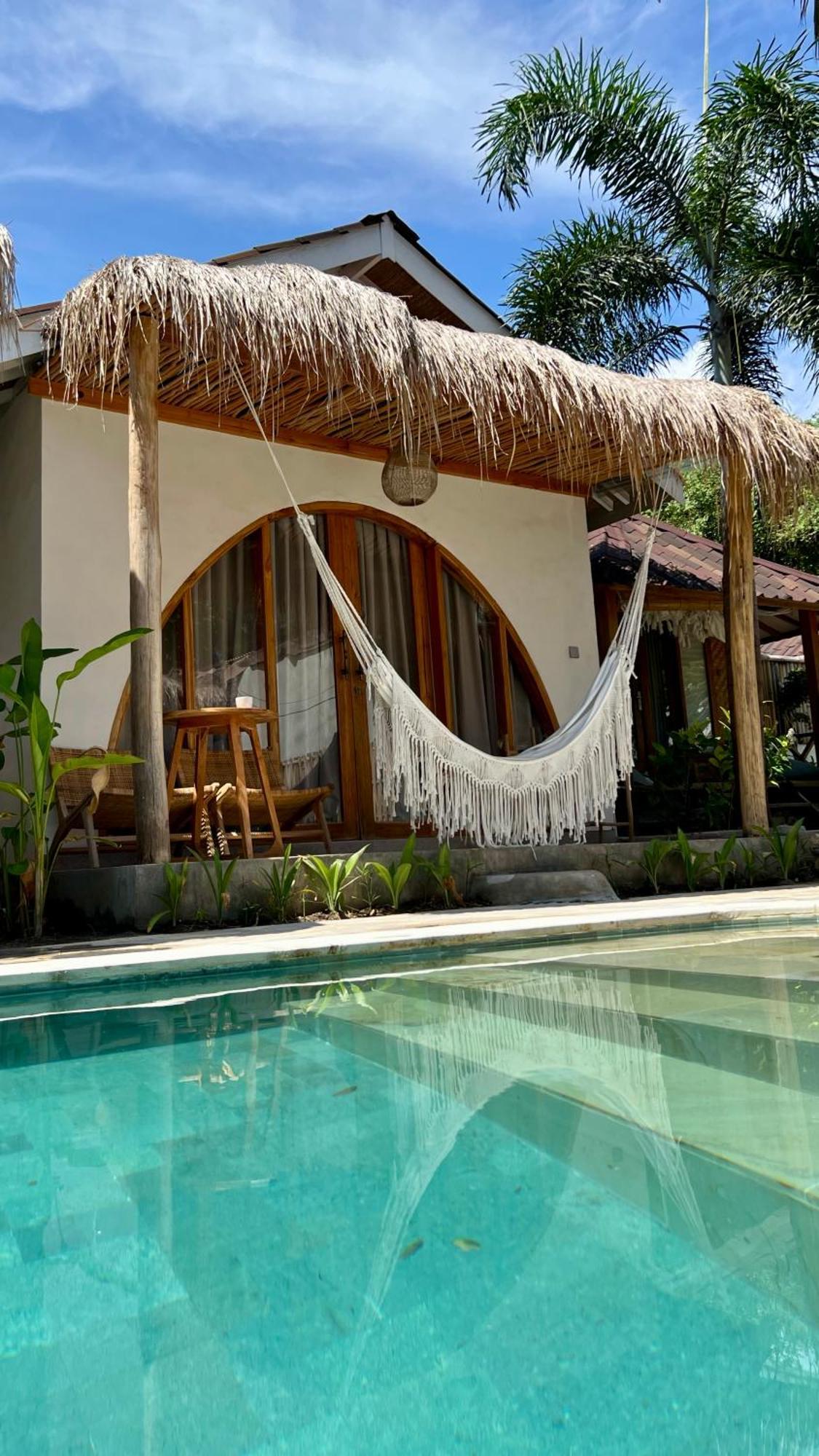 Rumah Canaria Bungalow Gili Trawangan Exterior foto